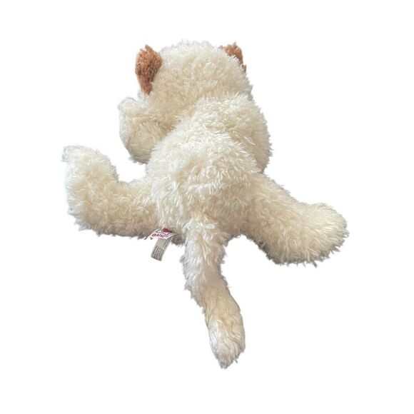 Ganz Cream White Curly Plush Dog 12in. - Picture 4 of 14